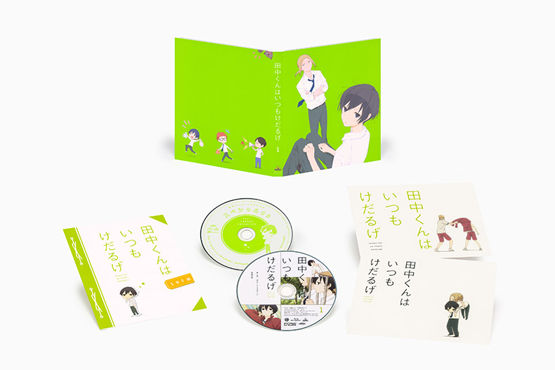 田中くんはいつもけだるげ 全６巻 レンタル版DVD 全巻セット アニメ